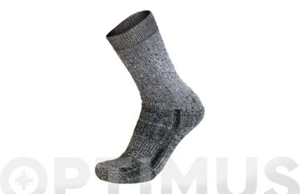 CALCETIN TECNICO BOBSLEIGH CORTO GRIS - TALLA 43-46 ( L)