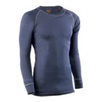 CAMISETA TERMICA POLIESTER AZUL - TALLA XXL