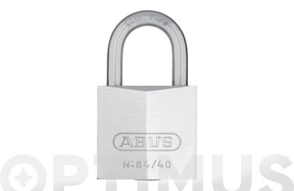 CANDADO 84IB ARCO NORMAL ACERO INOX BLISTER - 50 MM CROMADO