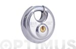 CANDADO CIRCULAR INOXIDABLE - 70 MM