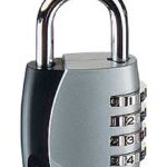 CANDADO COMBINACION 155/40 PROGRAMABLE - 40MM GRIS