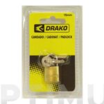CANDADO LATON BLISTER DRAKO
