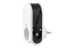 ADAPTADOR 3 CLAVIJAS USB+1 USB A+TOMA 16A - BLANCO / NEGRO - Imagen 2