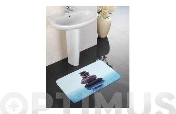 126_68e177c0ad3ce ALFOMBRA DE BAÑO 45X75 CM - POLIESTER MEDITACION - Imagen 2