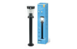 APLIQUE LED SOLAR HERCULES COLUMNA 450 LM 4000K ​​3 MODOS S-CREP. - HASTA 25M2 IP54 REGULABLE - 360º - S/MOV 6M - Imagen 2