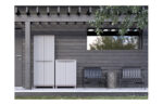 ARMARIO RESINA 3 PUERTAS - C-WOOD 103X39X170CM - Imagen 3