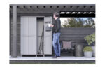 ARMARIO RESINA 3 PUERTAS - C-WOOD 103X39X170CM - Imagen 4