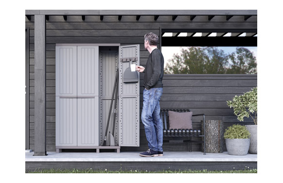 126_68e3b2abbfe56 ARMARIO RESINA 3 PUERTAS - C-WOOD 103X39X170CM - Imagen 4