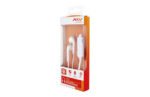 AURICULAR ESTEREO BLUETOOTH - AUTONOMIA 5 HORAS BLANCO - Imagen 2