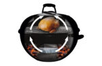 BARBACOA CARBON REDONDA COMPACT KETTLE CON TAPA - Ø 47 X 88 CM - Imagen 3