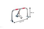 BARRERA PARKING CON CANDADO - 815 X 462 X 433 MM - Imagen 4