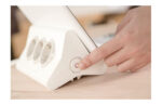 BASE MULTIPLE CON SOPORTE TABLET - 1,5M 3 TOMAS + USB A BLANCO - Imagen 2