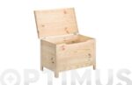 BAUL PINO MACIZO SIN BARNIZAR - 48 X 70 X 40 CM - Imagen 2