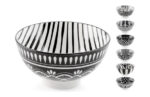 BOL PORCELANA MIRAGE BLANCO-NEGRO - Imagen 2