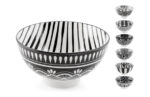 BOL PORCELANA MIRAGE BLANCO-NEGRO - Imagen 4
