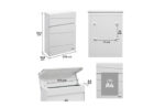 BUZON EXTERIOR ACERO/INOX - FLYSCH ANTRACITA/INOX 27,5 X 36,5 X 10 - Imagen 6