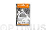 CABLE CONEXION USB-LIGHTING IPH - BLANCO 1M - Imagen 2