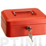 CAJA DE CAUDALES ELEGANT ROJO