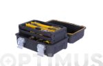 CAJA HERRAMIENTAS ABS NEGRO 1 BANDEJA - 236 X 310 X 457 MM IMPERMEABLE FATMAX - Imagen 5
