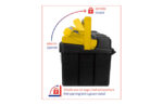 CAJA HERRAMIENTAS ABS NEGRO PROFESIONAL - Imagen 4