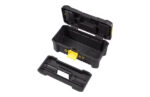 CAJA HERRAMIENTAS PLASTICO NEGRO - 132 X 188 X 320 MM - Imagen 2
