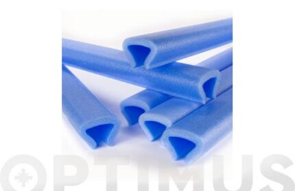 CANTONERA PERFIL ESPUMA POLIETILENO U 45 - LARGO 1 M 15 UDS