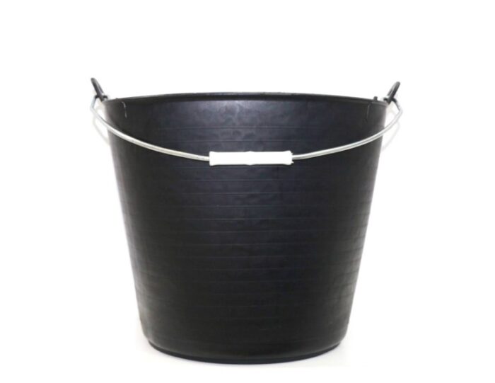 126_68e52cc850b91 CAPAZO PLASTICO CON ASA METALICA - 22 LNEGRO - Imagen 1