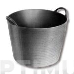 CAPAZO PLASTICO NEGRO N° 1 - 25 L