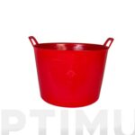 CAPAZO PLASTICO ROJO N° 3 - 40 L