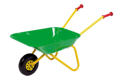 CARRETILLA JARDIN INFANTIL - CUBETA METAL 80X38X41 CM