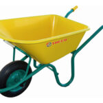 CARRETILLA NILON AMARILLA   * - C1/570 100 L RUEDA NEUMATICA