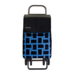 CARRO COMPRA 4 RUEDAS CHASIS REFORZADO GRANDE BOX - BOX GEOMETRIK 4.2 AZUL