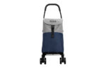 CARRO COMPRA 4 RUEDAS GIR. GO FOUR - NEGRO/AZUL