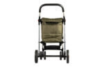 CARRO COMPRA 4 RUEDAS GIRATORIAS CESTA GRAN CAPACIDAD PLEGABLE BASKET POLAR 4B - Imagen 4