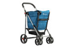 CARRO COMPRA 4 RUEDAS GIRATORIAS CESTA GRAN CAPACIDAD PLEGABLE BASKET POLAR 4B - Imagen 7