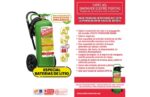 CARRO EXTINTOR DE INCENDIOS ECOFIRE - 40L - Imagen 2