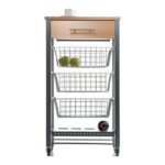 CARRO VERDULERO 3 CESTAS + CAJON DIANA - HAYA