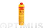 CARTUCHO GAS CON VALVULA 750 ML - MAPP GAS 7/16"