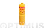CARTUCHO GAS CON VALVULA 750 ML - MAPP GAS 7/16" - Imagen 2