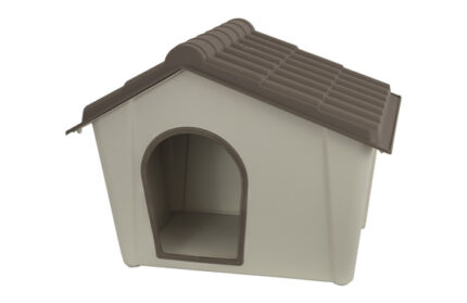 CASETA PARA PERRO DE POLIPROPILENO - 97X78X74 CM