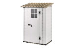 CASETA RESINA TUSCANY EVO 100 1P BEIGE/TAUPE - 201X122,5X82,5 CM