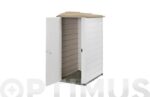 CASETA RESINA TUSCANY EVO 100.1 REVERSIBLE BEIGE/TAUPE - 192X22,5X82,5 CM - Imagen 2
