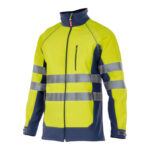 CAZADORA SOFTSHELL ALTA VISIBILIDAD BICOLOR