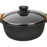 CAZUELA ALTA ALUMINIO FUNDIDO CON TAPA EFFICIENT