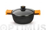 CAZUELA ALTA ALUMINIO FUNDIDO CON TAPA EFFICIENT - Imagen 2