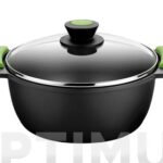 CAZUELA ALTA ALUMINIO FUNDIDO TAPA CRISTAL PRIOR