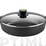 CAZUELA BAJA ALUMINIO FUNDIDO CON TAPA PRIOR