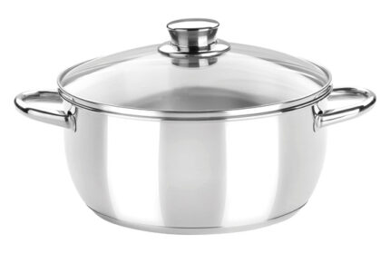 CAZUELA CON TAPA CRISTAL OPTIMA