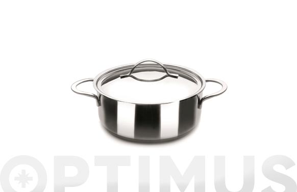 126_68e530b16632c CAZUELA INOX CON TAPA NOAH - 20 CM-2,6 L - Imagen 1
