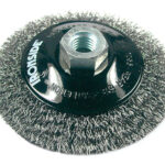 CEPILLO CIRCULAR CONICO PUA ACERO M14 - Ø 100 X 10/0,30